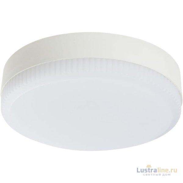Лампа светодиодная Lightstar LED GX53 11W 3000K таблетка белая 943112 Лампа светодиодная Lightstar LED GX53 11W 3000K таблетка белая 943112