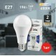 Лампа светодиодная Эра E27 19W 6000K LED A65-19W-860-E27 Б0031704