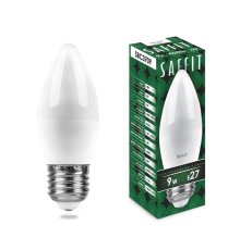 Лампа светодиодная Saffit SBC3709 Свеча E27 9W 4000K 55129