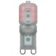 Лампа светодиодная Feron G9 5W 2700K Прямосторонняя Матовая LB-432 25769