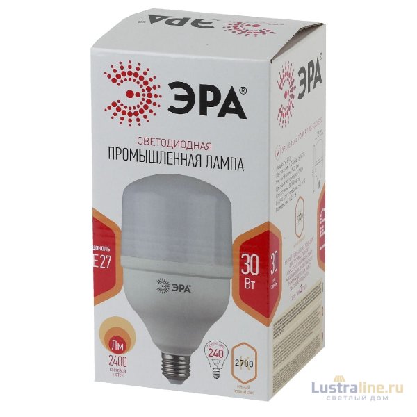 Лампа светодиодная Эра E27 30W 2700K LED POWER T100-30W-2700-E27 Б0027002 Лампа светодиодная Эра E27 30W 2700K LED POWER T100-30W-2700-E27 Б0027002