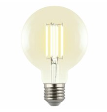 Лампа светодиодная филаментная Uniel LED-G95-5W/3000K/E27/CL GLY01TR UL-00011942
