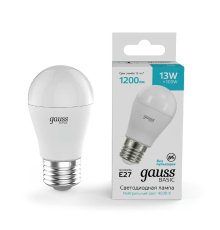 Лампа светодиодная Gauss Basic E27 13W 4000K 10502232