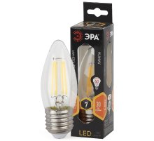 Лампа светодиодная Эра E27 7W 2700K F-LED B35-7W-827-E27 Б0027950