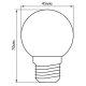 Лампа светодиодная Feron MR16 GU10 9W 6400K Грибок матовая LB-560 25844
