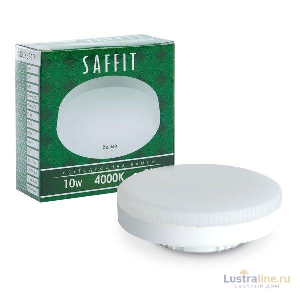 Лампа светодиодная Saffit SBGX5310 GX53 10W 4000K 55228