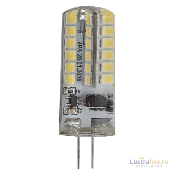 Лампа светодиодная Эра G4 3,5W 2700K LED JC-3,5W-12V-827-G4 Б0033195