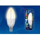 Лампа светодиодная (UL-00002412) Uniel E27 7W 4000K матовая LED-C37 7W/NW/E27/FR PLP01WH