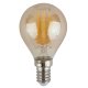 Лампа светодиодная Эра E14 9W 4000K F-LED P45-9W-840-E14 gold Б0047028