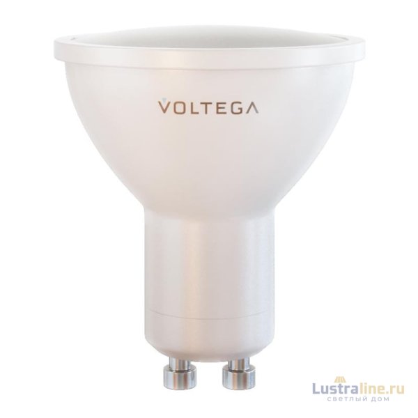 Лампа светодиодная Voltega GU10 7W 4000К матовая VG2-S2GU10cold7W 7057