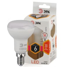 Лампа светодиодная Эра E14 6W 2700K LED R50-6W-827-E14 Б0028489