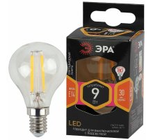 Лампа светодиодная Эра E14 9W 2700K F-LED P45-9w-827-E14 Б0047020