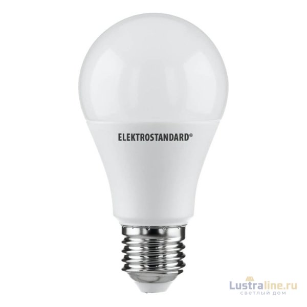 Лампа светодиодная Elektrostandard E27 10W 3300K груша матовая 4690389051647 Лампа светодиодная Elektrostandard E27 10W 3300K груша матовая 4690389051647