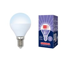 Лампа светодиодная (UL-00003830) Volpe E14 11W 6500K матовая LED-G45-11W/DW/E14/FR/NR Лампа светодиодная (UL-00003830) Volpe E14 11W 6500K матовая LED-G45-11W/DW/E14/FR/NR