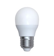 Лампа светодиодная (UL-00006533) Uniel E27 6W 4000K матовая LED-G45-6W/4000K/E27/FR/RA95 PLK01WH