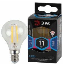 Лампа светодиодная Эра E14 11W 4000K F-LED P45-11w-840-E14 Б0047014