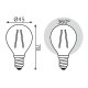 Лампа светодиодная Gauss Basic Filament E14 5,5W 2700K 1051116T