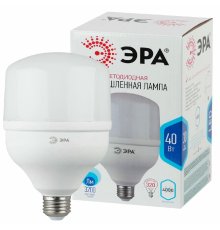 Лампа светодиодная Эра E27 40W 4000K LED POWER T120-40W-4000-E27 Б0027005