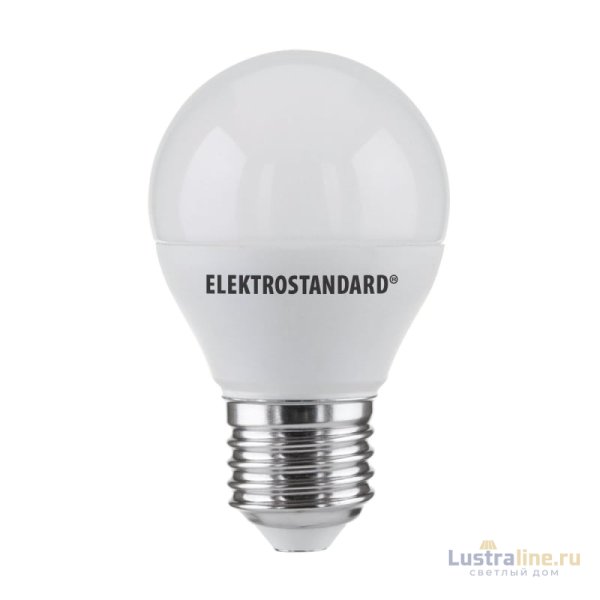 Лампа светодиодная Elektrostandard E27 7W 3300K груша матовая 4690389055256 Лампа светодиодная Elektrostandard E27 7W 3300K груша матовая 4690389055256