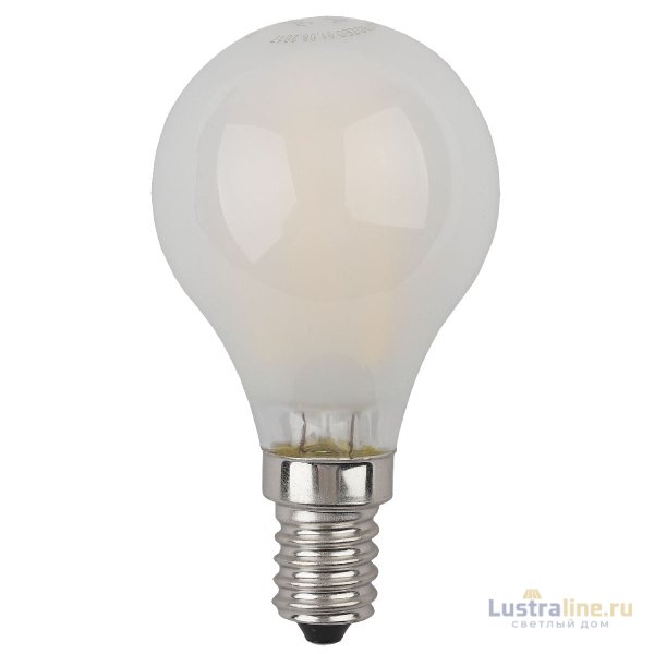 Лампа светодиодная Эра E14 5W 4000K F-LED P45-5W-840-E14 frost Б0027930 Лампа светодиодная Эра E14 5W 4000K F-LED P45-5W-840-E14 frost Б0027930