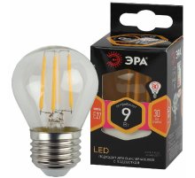 Лампа светодиодная Эра E27 9W 2700K F-LED P45-9w-827-E27 Б0047023