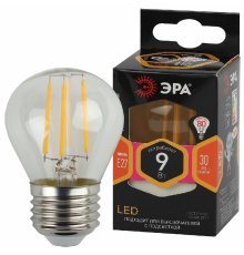 Лампа светодиодная Эра E27 9W 2700K F-LED P45-9w-827-E27 Б0047023