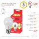 Лампа светодиодная Эра E27 8W 2700K ECO LED A55-8W-827-E27 Б0032095