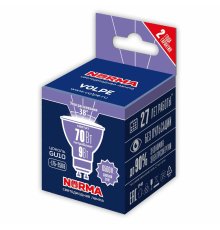 Лампа светодиодная Volpe Norma LED-JCDR-9W/6500K/GU10/38D/NR UL-00011192