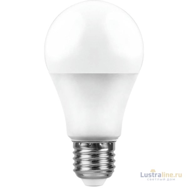 Лампа светодиодная Feron E27 10W 2700K Шар Матовая LB-92 25457 УЦ