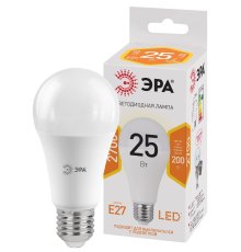 Лампа светодиодная Эра E27 25W 2700K LED A65-25W-827-E27 Б0035334