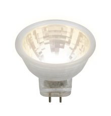 Лампа светодиодная (UL-00001700) Uniel GU4 3W 3000K прозрачная LED-MR11-3W/WW/GU4 GLZ21TR