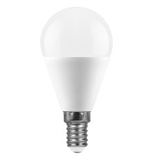 Лампа светодиодная Feron E14 15W 4000K груша матовая SBG4515 55210
