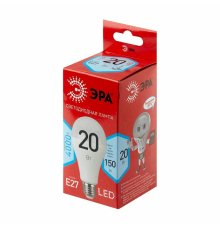 Лампа светодиодная Эра E27 20W 4000K LED A65-20W-840-E27 R Б0049637