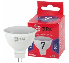 Лампа светодиодная Эра GU5.3 7W 6500K LED MR16-7W-865-GU5.3 R Б0045351