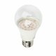 Лампа светодиодная для растений (09645) Uniel E27 9W прозрачная LED-A60-9W/SP/E27/CL ALM01WH
