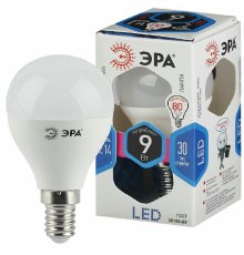 Лампа светодиодная Эра E14 9W 4000K LED P45-9W-840-E14 Б0029042