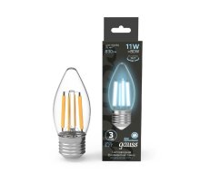 Лампа светодиодная Gauss Filament E27 7W 4100K 103802207
