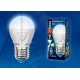 Лампа светодиодная (UL-00002417) Uniel E14 7W 4000K матовая LED-G45 7W/NW/E14/FR PLP01WH