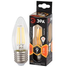 Лампа светодиодная Эра E27 9W 2700K F-LED B35-9w-827-E27 Б0046993