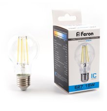 Лампа светодиодная Feron LB-615 Шар E27 15W 6400K 48284