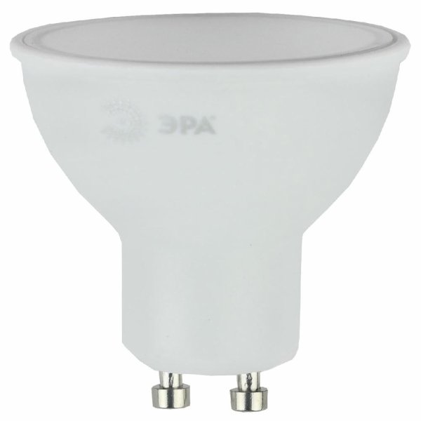 Лампа светодиодная Эра GU10 6W 6000K LED MR16-6W-860-GU10 Б0049070