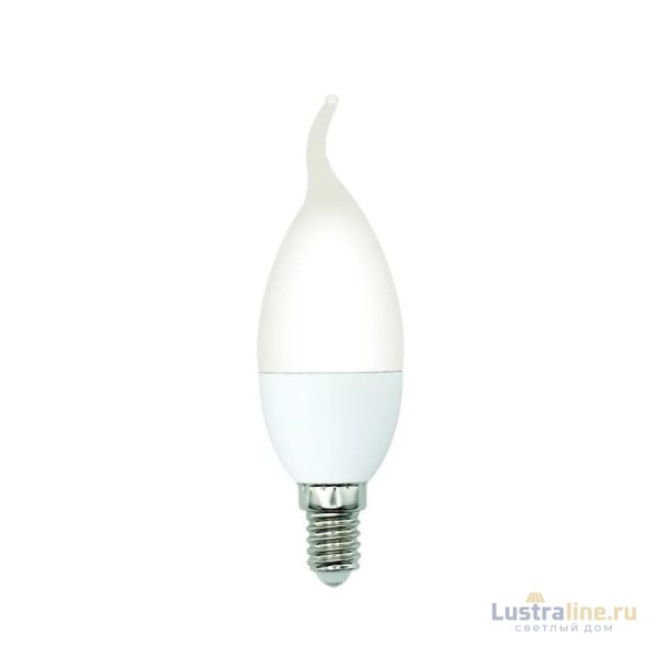 Лампа светодиодная Volpe E14 5W 3000K матовая LED-CW37-5W/3000K/E14/FR/SLS UL-00008799