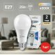 Лампа светодиодная Эра E27 25W 4000K LED A65-25W-840-E27 Б0035335