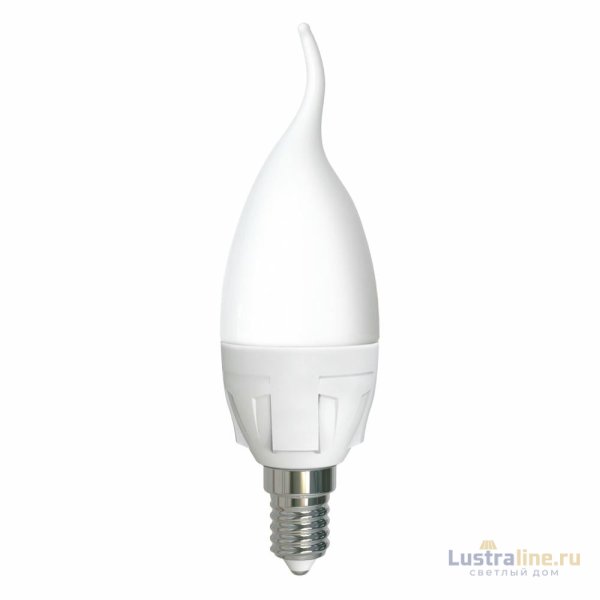 Лампа светодиодная Uniel LED-CW37 7W/6500K/E14/FR PLP01WH UL-00011016
