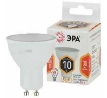 Лампа светодиодная Эра GU10 10W 2700K LED MR16-10W-827-GU10 Б0032997