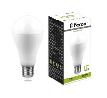 Лампа светодиодная Feron E27 30W 4000K груша матовая LB-130 38195