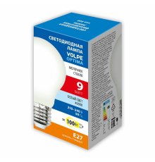 Лампа светодиодная Volpe Optima LED-A60-9W/4000K/E27/FR/SLF UL-00008301
