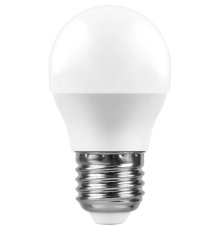 Лампа светодиодная Feron E27 11W 6400K Шар Матовая LB-750 25951