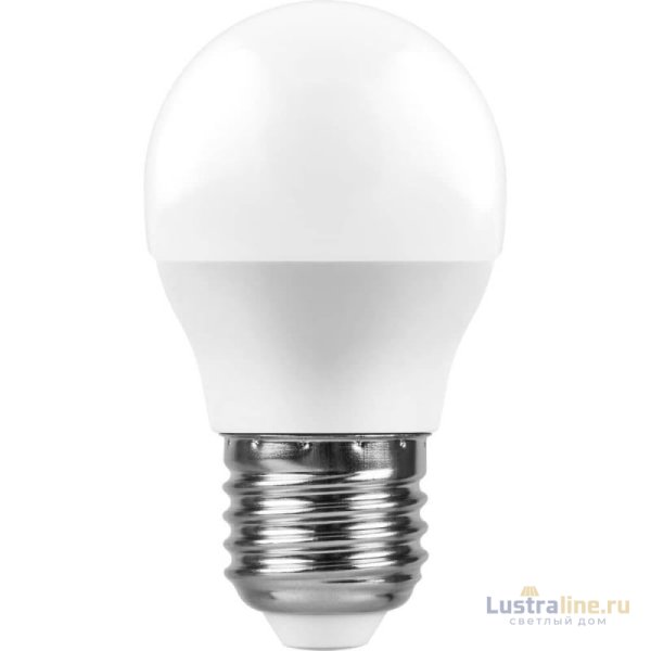 Лампа светодиодная Feron E27 11W 6400K Шар Матовая LB-750 25951