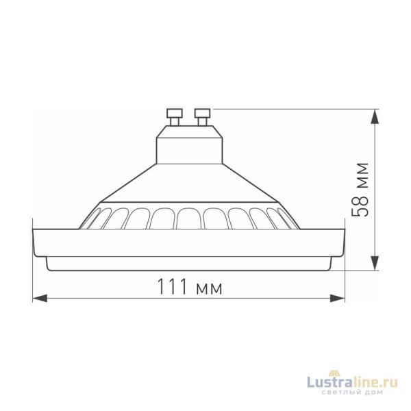 Лампа светодиодная Arlight AR111-UNIT-GU10-15W-DIM 025624 Лампа светодиодная Arlight AR111-UNIT-GU10-15W-DIM 025624